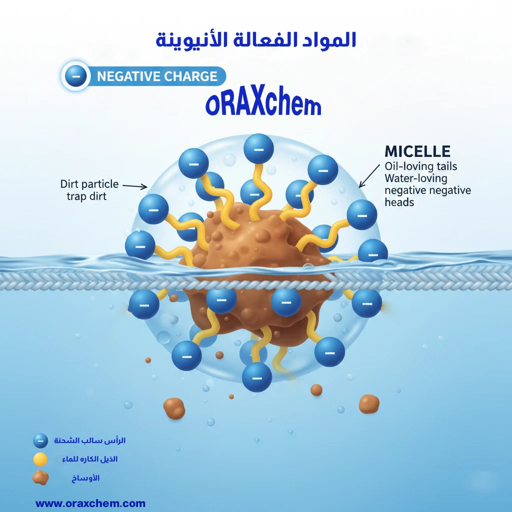 المواد الفعالة الأنيونية