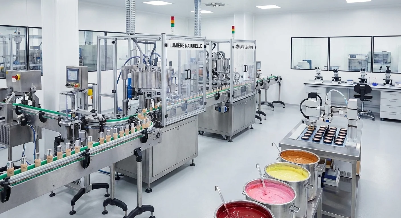 صناعة مستحضرات التجميل